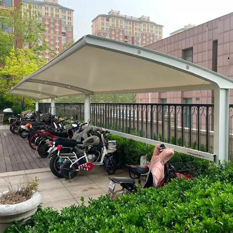 安义县膜结构电动车棚